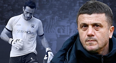 Giresunspor - Başakşehir maçında yüksek gerilim! Kaleci ikinci yarıya çıkmadı, hoca tribünlere tepki gösterdi