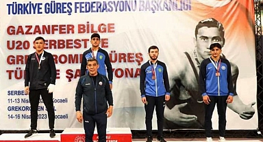 Sakaryalı güreşçiler Türkiye Şampiyonası'na damga vurdu