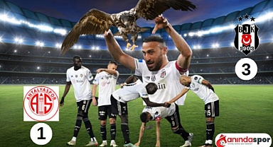 Beşiktaş, Antalya'da geri döndü! Vincent Aboubakar şov yaptı...