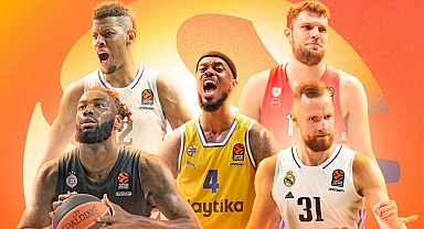 EuroLeague'de sezonun en iyi 5'i belli oldu