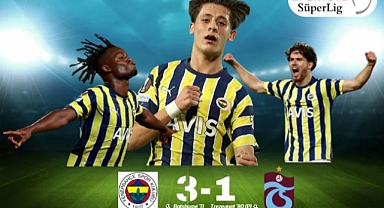Fenerbahçe'de Sezonun İlk Derbi Galibiyeti: 3-1