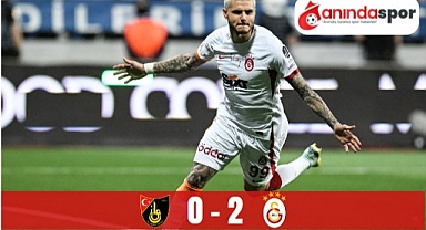 Galatasaray İstanbulspor engelini Mauro Icardi'yle aştı