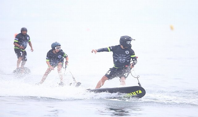 Kocaeli'de Su Jeti ve Flyboard Şampiyonası heyecanı başladı