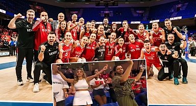 Filenin Sultanları'nın yarı finale yükseldiği maçta renkli görüntüler! Teksaslılar Erik Dalı oynadı