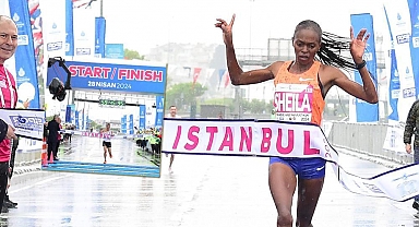 İstanbul Yarı Maratonu'nda Uluslararası Zaferler: Amghar ve Chelangat Şampiyon Oldu