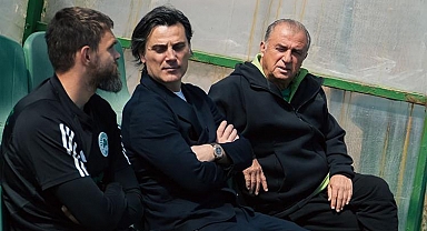 Montella'dan Fatih Terim'e Dostane Ziyaret: Panathinaikos Antrenmanını İzledi