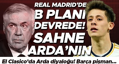 Real Madrid'de B Planı Devreye Giriyor: Sahne Sırası Arda Güler'in