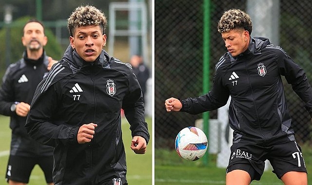 Elan Ricardo, Beşiktaş'taki İlk Antrenmanına Çıktı!